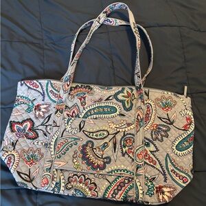 Vera Bradley Multicolor Paisley Travel Bag